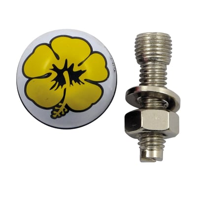 License plate mounts for those not afraid to attrack some attention. Don't forget to check out our style matching Trik Topz valve stem caps in our wheels chapter.