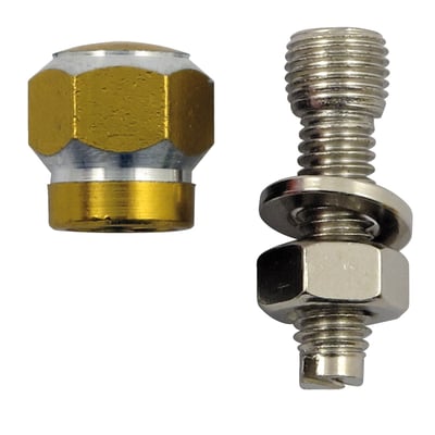 License plate mounts for those not afraid to attrack some attention. Don't forget to check out our style matching Trik Topz valve stem caps in our wheels chapter.