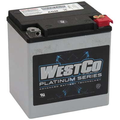 High quality AGM (Absorbed Glass Mat) sealed batteries of the WestCo Platinum Series. Maintenance free. No liquid. Vibration and heat resistant and a very low self discharge rate. Will out-power virtually all conventional flooded lead-acid and gel batteries of identical dimensions. 
Dimensions: Length 166mm X Width 127mm X Height 174mm. 
OEM replacement reference 66010-97, 66010-97A, 66010-97B, 66010-97C, 66010-97D, 66010-97E, 66000212, 66000212A, 66000212B, 66000066A