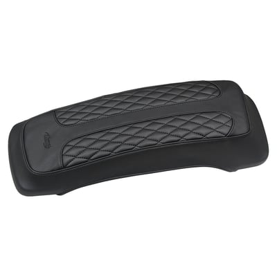 Black vinyl. Protects paint from damage. Form fitted for stock polyester hard bags.