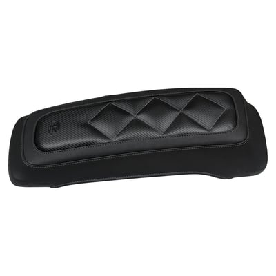 Black vinyl. Protects paint from damage. Form fitted for stock polyester hard bags.