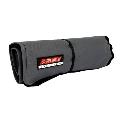 KTM orientated. Extra attention was paid to Adventure and Duke but all KTM's are covered, for both on and off road needs as basic service. Includes standard tool kit items, only required sizes, including combination wrenches, locking pliers, 6-in-1 screwdriver, hex, star wrenches and rachet wrench. A 27mm x 32mm combo wrench for most rear and many front axles. Tools are pro-grade and organized into a tough roll-up pouch.