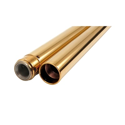 Titanium nitride coated. Gold colored. Std. length for 97-05 FLT; 06-08 FLT non-fairing. Repl. 45890-97.