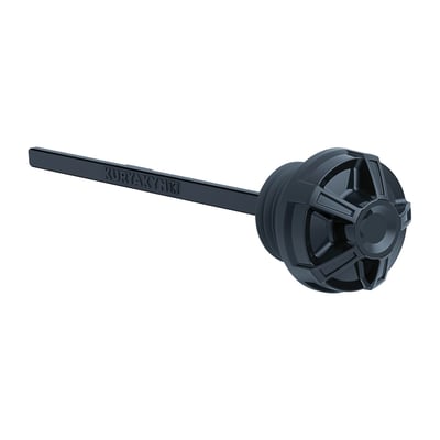 Aluminum dipstick with stylish grooved indents. Fits as a direct replacement for the stock plastic item.
OEM replacement reference 62700136