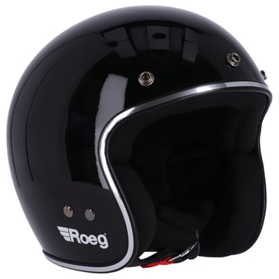 The Roeg JETT is a modern classic that stays true to its roots as a trendsetting open-face helmet. Designed for riders who value lightweight comfort and timeless style, it delivers the perfect balance between vintage character and modern protection.

Built with Roeg’s lightweight ‘RQ LIGHT’ fiberglass shell and four shell sizes, even five shell sizes in black and matte black, the JETT offers a refined fit and balanced feel. The multi-density EPS liner and soft Microtech fleece interior provide lasting comfort, while the classic double D-ring chinstrap ensures a secure and reliable closure. 

ECE-R22.06 certified and finished with signature details like gunmetal grey visor snaps and a removable black peak, the JETT is ready for city rides, spontaneous detours, and everyday adventures. Personalize your helmet with optional Roeg bubble visors and peaks available in various colors.

• Lightweight ‘RQ LIGHT’ fiberglass shell
• Four shell sizes for a precise fit (Five for the black and matte black)
• Multi-density EPS liner
• ECE-R22.06 certified
• Double D-ring adjustable chinstrap
• Soft Microtech fleece interior
• Removable black peak included
• Available in iconic and seasonal colors