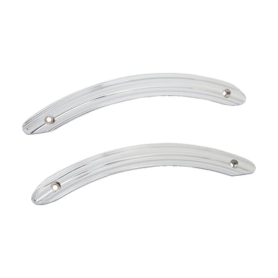 Billet aluminum; chrome hardware