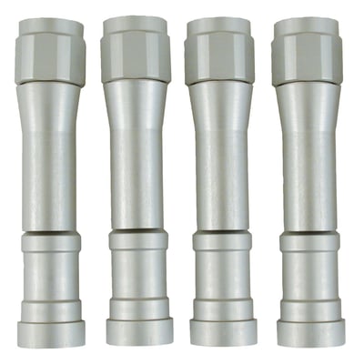 Silver anodized. The High Tech sophisticated look is yours with these quality European made anodized pushrod covers. Kits consists of lower covers, spring covers and retainers, unless mentioned differently. Parts are compatible, and must be used, with stock style components like inner pushrod covers, springs, and seals.