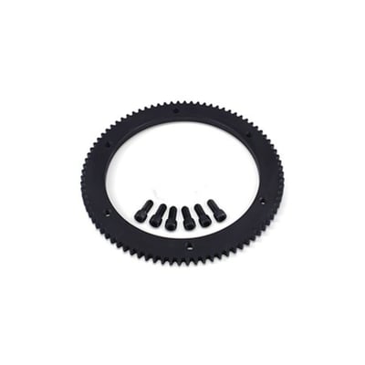 Used to convert from 102 tooth to 84 tooth. The earlier 84 tooth design will withstand high torque starters, large displacement & high compression engines better than the late 102 tooth design. 
Includes starter ring gear and mount bolts only. 
Note: Starter gear / starter pinion gear must be purchased separately as 570705