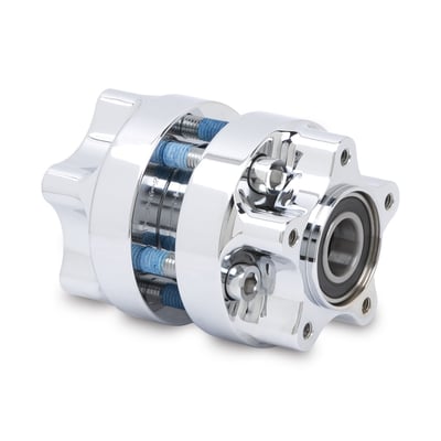 Dual flange; 
All Ness wheels are precision machined from radial forged 6061-T6 aluminum and structurally testeds. The special hidden hub design includes wheel bearings. Both are installed and
pre-set by Ness for optimal radial and lateral runout accuracy. 
Wheels are compatible with both ABS and non-ABS models. 
Each hub includes several ABS outer rings. 

How to order a Ness wheel: Rims and hubs are sold separately. All hubs fit all rims. So pick the hub that will fit your bike, then choose the wheel style, width and diameter you desire