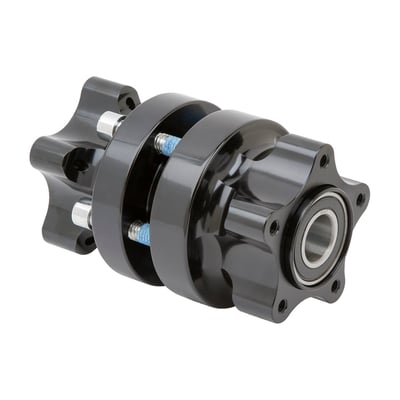 Dual flange; 
All Ness wheels are precision machined from radial forged 6061-T6 aluminum and structurally testeds. The special hidden hub design includes wheel bearings. Both are installed and
pre-set by Ness for optimal radial and lateral runout accuracy. 
Wheels are compatible with both ABS and non-ABS models. 
Each hub includes several ABS outer rings. 

How to order a Ness wheel: Rims and hubs are sold separately. All hubs fit all rims. So pick the hub that will fit your bike, then choose the wheel style, width and diameter you desire
