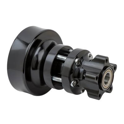 With 3.25" brake rotor bolt circle diameter and 56.3mm ID (mount style 'A'). 
All Ness wheels are precision machined from radial forged 6061-T6 aluminum and structurally tested. The special hidden hub design includes wheel bearings. Both are installed and pre-set by Ness for optimal radial and lateral runout accuracy. Wheels are compatible with both ABS and non-ABS models. Each hub includes several ABS outer rings. 

How to order a Ness wheel: Rims and hubs are sold separately. All hubs fit all rims. So pick the hub that will fit your bike, then choose the wheel style, width and diameter you desire
