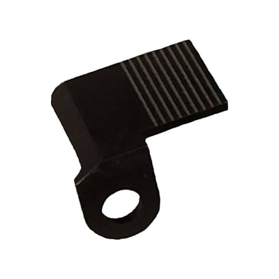 Steel. For OEM 30-46 drive ratio. Over tension is an issue with the OEM automatic primary chain tensioner. Unnecessary stresses on the chain, sprockets and bearings can cause premature failure. This steel 'Bump Stop' blocks the OEM automatic chain ratcheting system, thus preventing it from ratcheting too far. Adjustments are simply made by grinding material away from the bump stop's grooved wear marks. Primary chain adjustments can be made together with every 5000 mile primary oil change. Incl. Installation instructions. Permanent modifications are not required.