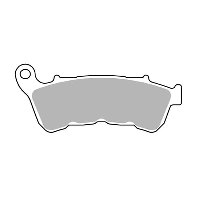 Organic brake pads. An affordable upgrade for SBS Ceramic brake pads, for bikes with customized brake system and discs. Compatible with stainless steel, cast iron, chromed and polished brake discs. 
Recommended for pre-2000 H-D models that require non-sintered brake pads. 
- ECE R90 approved.