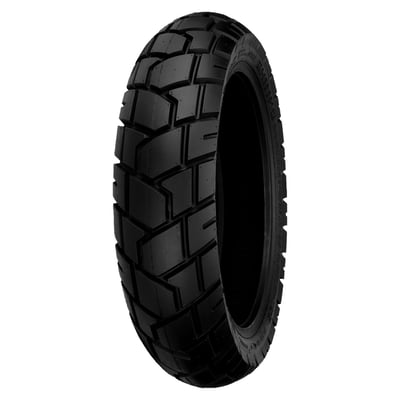 The Shinko 705 has a versatile tread pattern that provides excellent wet and dry weather adhesion and smooth running on the highway. 
- All-round rubber compound for a wide spectrum of weather and street/terrain conditions
- Designed as a 70% On-Road 30% Off-Road tire
- Great traction, even Off-Road, thanks to the dirt-oriented tread design
- Rear 
- TL
- JLSB Radial