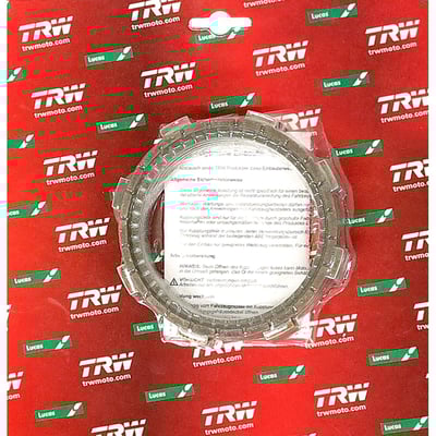 Precision friction discs with organic lining material; lining mixtures orientated towards the OEM specifications; improved power transfer through optimised dimensions