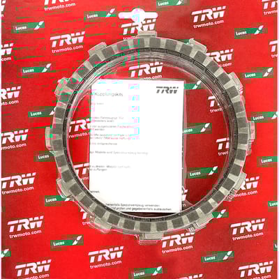 Precision friction discs with organic lining material; lining mixtures orientated towards the OEM specifications; improved power transfer through optimised dimensions