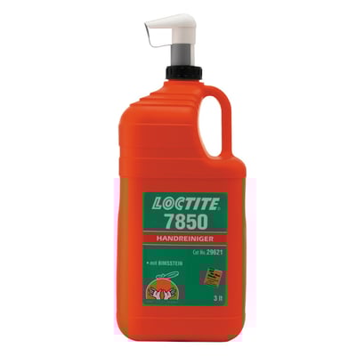 3 liter can, with pump-dispencer. Waterless. Removes grease, grime and oil. Contains skin conditioners. Can be used with or without water. Biological degradable.