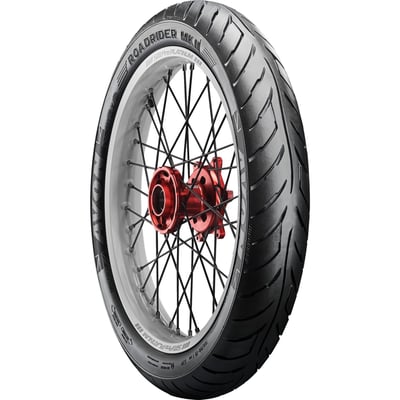 The Avon Roadrider MKII sport touring tire offers a timeless appearance and is designed for motorcycles of all ages. All elements of the Roadrider MKII have been rigorously tested, resulting in better grip in wet and dry conditions, shorter braking distances and reduced wear.
