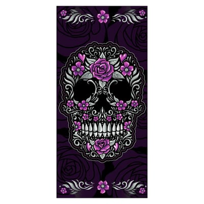 In addition to a killer face mask, you can also use the piece as a headband, head wrap or neck warmer. Awesome graphics with amazing details make sure you're looking good no matter where or how you wear this piece. Made from a stretchable fabric that allows for easy breathing, you can use it for riding anything. It's a must for any badass wardrobe.