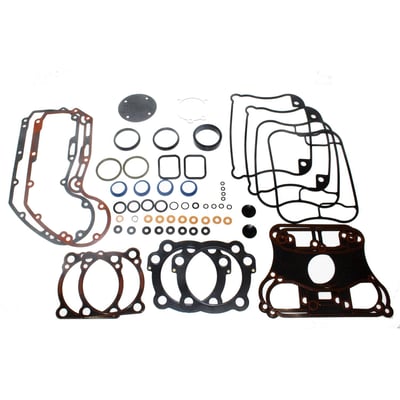 For high lift cams. Very complete kit. Includes cylinder base & head gaskets and more.