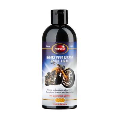 Gives all painted surfaces as well as aluminum and other metal surfaces an appearance as good as new. Special waxes protect the treated surfaces against environmental influences.