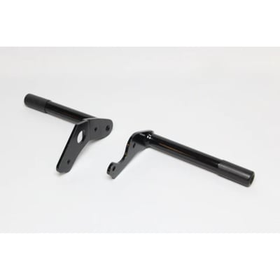 2-piece, left & right, set. 
Dimensions approx. 70cm wide installed length. 
Quality steel rear engine guards made in the European Union, Netherlands. Dominator Motorcycles does what the name implies, dominate the market with high-end quality, durability and style. Crash bars are mild steel and professionally precision TIG welded for ultimate strength. The black powder coated finish is an excellent way of metal protection and provides sturdy and lasting good looks for years to come. Bars come with replaceable Delrin slider ends. Comes complete with all hardware required for a no-hassle installation. 
- TIG welded mild steel material 
- Gloss black powder coated finish 
- Complete with installation hardware 
- Replaceable Delrin slider ends 
- EU made 