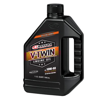 1 quart (946cc). 
Mineral based multi-grade 4-stroke engine oil formulated for air and water cooled V-Twin engines for which a mineral oil is recommended. The shear-stable formulation provides excellent film thickness and viscosity stability across all operating temperatures. Advanced, proprietary additive system with industry leading extreme pressure and anti-wear protection keeps your engine running clean, trouble-free and extends the life of the engine. 
- Formulated for V-Twin engines for which a mineral multi-grade oil is recommended 
- Superior protection at low and high temperatures 
- Excellent clutch feel and clutch protection 
- Shear stable formula maintains oil viscosity and film thickness 
- Optimizes cleanliness while controlling oxidation and wear 
- Exceeds API SL and JASO MA2 specifications 