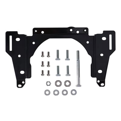 Black steel construction. OEM style. OEM replacement reference 47200899. 
Note: Optional available and required to install the headlamp in 'Dominator ST fairing brackets' 701683/701687 (18-up M8 Softail), 701684/701688 (96-up Touring), 701685/701689 (06-17 Dyna) and 701686/701690 (82-94 FXR) when installing a FXLRST Low Rider ST fairing on these models. 