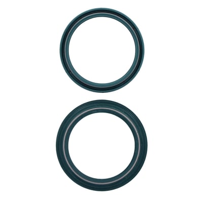 Kit includes 1 fork oil seal and 1 fork dust seal to service one fork leg. Order 2 kits for one motorcycle. 
Replacement for 46514-01A oil seal. Replacement for 46512-01 dust seal is included but not used on most Touring and Trike models. This kit will not fit models with inverted / upside down forks. 
- 20% less dynamic friction 
- Improved feel and smoothness 
- Increased life and performance 
- Enhanced water and dirt protection 
- Reduced wear and air suction 
- Reduced stiction 
- Excellent temperature stability
- Longer lifespan than regular fork seals 