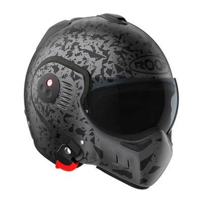 The ROOF Boxer Alpha helmet, the cult helmet with its two red safety locks, is recognizable among thousands of people. Its very compact shape optimizes both comfort and safety. The fiberglass shell of the Boxer helmet makes it particularly resistant to shocks and the test of time. The ROOF Boxer Alpha is equipped with removable foams for simple and precise installation of headphones, the FlexLocker system, an anti-scratch and antifog Crystal visor. The Boxer Alpha visor is compatible with the Boxer V8 and Boxer V8S visor. The Alpha helmet has the ECE 22.06 C/J approvement. Whether you are starting out on a motorcycle, enjoying it on a daily basis or buying the helmet that you first fell in love with on two wheels, the Boxer Alpha is made for you.