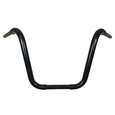 Ultra Ape bars come in an extra thick 38mm (1-1/2") diameter, have a 32mm (1-1/4") diameter riser clamp area and a 1" (25.4mm) grip area. With a powder coated satin gloss black finish. Nothing better than an apehanger to feel true freedom. From style to quality, these EU made Westland bars tick all the boxes! 
Note: Cables / wiring / brake lines may require extending. 
- 1-1/2" (38mm) diameter handlebar 
- 1-1/4" (32mm) diameter riser clamp area 
- 1" (25.4mm) diameter grip area 
- Slotted/pre-drilled for internal wiring 
- Notched for H-D e-throttle (TBW / Throttle By Wire) 
- Made of 38x3mm, 32x3mm and 25.4x2mm EN 10305-3 CR1 E195 S5 certified cold rolled steel tubing 
- Precision TIG welded 
- Dimensions 41cm (16") high handlebar in mm: A= 900, B= 410, C= 370, D= 250, E= 155, F= 350, G= 200