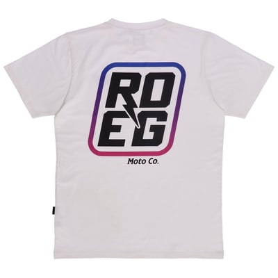 The Roeg t-shirt is a perfect blend of comfort and versatility. Made with a softer fabric combining 95% cotton and 5% Lycra, it’s designed for a stretchy, lightweight feel that’s easy to wear all day. Durable without being heavy and tailored without feeling restrictive, this t-shirt offers a classic fit that works anywhere. Featuring a signature printed logo, it’s a timeless piece built for whatever the day brings. Comfortable, reliable, and effortlessly cool. Whatever you ride, ride Roeg.