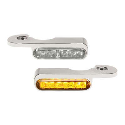 Super slim and extremely bright LED turn signals with ECE approval.