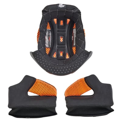 Restore that fresh out of the box feeling with a new liner and cheek pads. One interior comfort liner and two cheek pads are included with each kit, and installation is easy using button snaps.