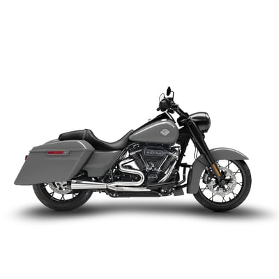 E-5 homologated 2-1 exhaust system.
Polished stainless steel.
With black aluminum end caps.
Handcrafted from AISI 304 stainless steel.
Note: No adjustments required to injection or ignition.
Note: This is a EU homologated 2-1 exhaust system. Removing or modifying the Db killer on homologated mufflers will void the warranty and the homologation. Certification is valid for unmodified stock bikes, for the specific models and model years as mentioned in the product descriptions. The approval number, shown on the supplied relevant certificate, is stamped on both mufflers and it must be presented to law enforcement when checked.