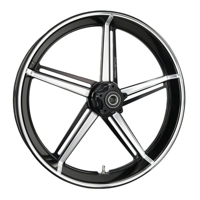 Note: Special Order Product only. To order please contact your MCS sales representative. 

Rim only, the model specific Ness cartridge style hub must be ordered separately for a complete wheel. 
This Factory 24 wheel is design inspired by the 24-up FLT factory wheels as found on various 2024-up FLT/Touring / Bagger models, allowing the build of a fat front wheel that style matches the Factory rear wheel. 

All Ness wheels are precision machined from radial forged 6061-T6 aluminum. 
Structurally tested to meet or exceed DOT, JAS and international load ratings. 
The special hidden hub design (order separately) includes wheel bearings. Both bearings are installed and pre-set by Ness for optimal radial and lateral runout accuracy. Wheels are compatible with both ABS and non-ABS models. Each hub includes several ABS outer rings. Accepts all standard H-D hub mount rotors, Ness rotor adapters are optionally available. 

How to order a Ness wheel: Rims and hubs are sold separately. All hubs fit all rims. So pick the hub that will fit your bike, then choose the wheel style, width and diameter you desire. 
Note: model specific hub must be ordered separately.

