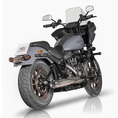 Euro 5 homologated. Chrome plated slip-on stainless steel precision-made exhaust muffler set, with 80mm diameter mufflers. Complete with catalyst converter and removable dB killer. Mufflers come with an Ergal (aluminum 7075) CNC machined end caps in the 'Revolver' design. 
Note: Homologation is valid for unmodified stock bikes, for the specific models and model years as mentioned in the product description. Removing or modifying the standard Db killer will void the homologation. 
Note: See 708849 for the Standard Db killer and 708859 for the Racing Db killer. 