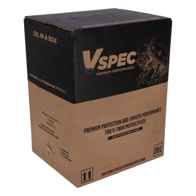 20 liter Bag-in-Box. Glycol based. Compatible with ABS brakes and ASR systems.
Developed for use in stock and aftermarket H-D V-Twin models.
With characteristics that can be trusted to give the ultimate performance for your bike in all circumstances.
Proudly engineered and manufactured in The Netherlands.
Note: This 20 liter Bag-In-Box is an environmentally friendlier alternative for the classic plastic canister. It comes with an inner plastic bladder bag with a pre-installed tap. This proven & dependable Bag-In-Box system saves 89% on plastic, the sturdy and protective outer box has convenient carrying handles and is 100% recyclable.