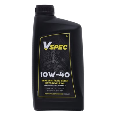 1 liter bottle. Semi-synthetic motor oil. Used in motorcycles where engine, clutch and transmission are combined and use the same oil. For racing, touring and off road models. Protects clutch plates against slipping and sticking. Meets or exceeds JASO-MA specifications for wet clutches.
Proudly engineered and manufactured in The Netherlands.