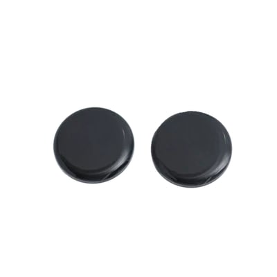 Those beautifully black super gloss powder-coated caps will cover your front fork axle bolts without any modifications and match your lower leg color. The set consists of 2 CNC-machined axle caps. Instructions are provided, so it is straightforward and fast to install.