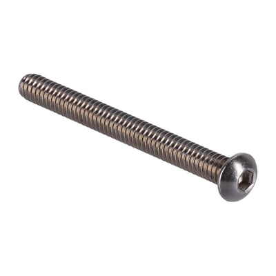 Polished. Button head bolt kit. Stainless steel.