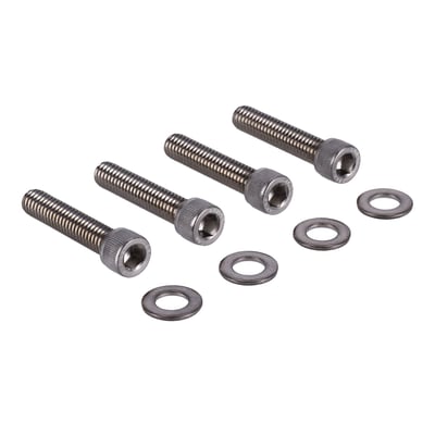 Polished. Allen head (hex head) bolt kit. Stainless steel.