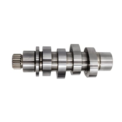 Chain Drive like stock. 
The biggest bolt-in cam for huge horsepower & torque gains. 
S&S measured on the dyno: 2023 Low Rider ST with HPT496 camshaft, Stealth air cleaner, Super Street exhaust, max HP 120.73 @ 5770 RPM & max 127.04 torque @ 3230 RPM. 2023 Low Rider ST All Stock: Max HP 91.2 @ 4680 RPM & max Torque 119.2 @ 2960 RPM. 
Compatible with all stock components but requires free-breathing air filter & exhaust mufflers. With each cam change S&S recommends their 583903 Precision tappet assembly set. This kit includes cam, all required bearings, O-rings and hardware. Gear drive cams provide improved valve timing accuracy but more mechanical sound, when compared to chain driven cams. The additional mechanical sound is the reason why OEM runs chain driven cams. 

Note: For best performance it is, like with all performance cams, recommended to use a free breathing air cleaner and exhaust system. 
Note: With each cam change S&S recommends their 583903 Precision tappet assembly set. 
Note: See the printed or online Motorcycle Storehouse catalog for the S&S camshaft specification chart. 
Note: See 709033 for the replacement camshaft only 