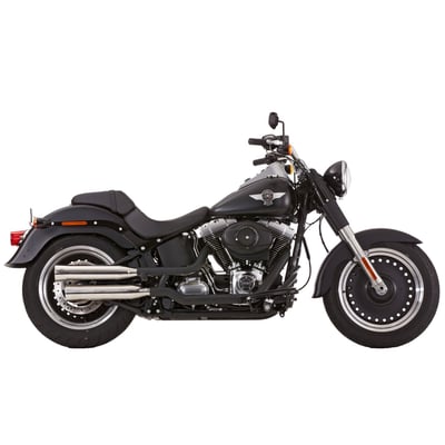 Engineered in Germany, these Falcon Double Groove slip-ons are Euro 3 homologated with an integrated catalytic converter for full street compliance. Constructed from polished stainless steel with a distinctive double-groove design that pairs classic cruiser styling with a deep, powerful sound that stays within legal limits.