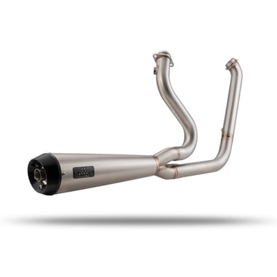Not homologated.
AISI 406 stainless steel with a brushed 'Works' finish, which offers true racing vibes with the clearly visible TIG welds.
A Racing Only system for all 5-speed Evolution and Twin Cam Dyna models, which does not comply with regulations. It may not play by the rules but will to let you squeeze out all ponies. So what's more important, he? But performance is nothing without reliability, therefore this system is free of electronics and valves, crafted from high-grade materials, TIG-welded in Italy and engineered to last.
- Deep, bass-rich tone
- Aggressive racing sound at high RPM
- Enhanced torque and throttle response
- Designed in Switzerland – Made in Italy.
Note optional heat shields for 91-05 5-sp Dyna:
- 709877 Stainless. Brushed satin
- 709878 Stainless. Black Cerakote
- 709879 Stainless. Polished
- 70980 Titanium. Brushed satin.
Note replacement parts for all 2 in 1 Malparidos exhaust systems:
- 709266 Billet end cap. Alu / Black
- 709268 Racing dB killer. Medium. Stainless +7dB over homologated dB killer
- 709269 Racing dB killer. XL. Stainless +10dB over homologated dB killer