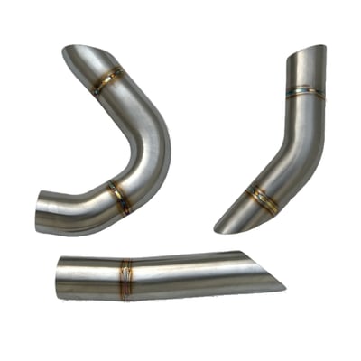 Grade 2 titanium with a brushed finish