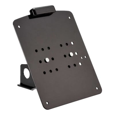 Gloss black powder coated stainless steel license plate bracket kit for Austrian 21x17 cm size license plates. 

This kit includes the license plate holder & adjustable base plate (210 x 170). The license plate can either be glued or screwed on. 
Includes assembly instructions.
Note: With approval. Check your local MCS dealer or the MCS sales department for exact type of approval and validity on bike model and years on the test report. 
