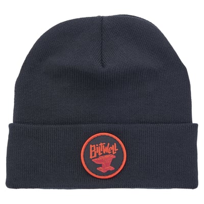 The Anvil beanie made from 97% recycled standard certified recycled polyester. The Anvil beanie features a custom-embroidered patch, four-seam construction with roll-up cuff that’s perfect for riders who want a classic beanie with all-day wearability.