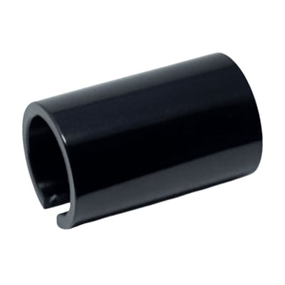 Smooth. Black anodized finish. 
CNC machined billet aluminum NOS (NAMZ Original Stuff) oil pressure switch cover. Fits over the very visible and not so pretty oil sending unit and the connector. Perfect to further improve that clean look. 
