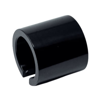 Black anodized finish. Smooth. 
CNC machined billet aluminum NOS (NAMZ Original Stuff) neutral switch cover. Fits over the neutral switch and its wiring. Perfect to further improve the clean look. 